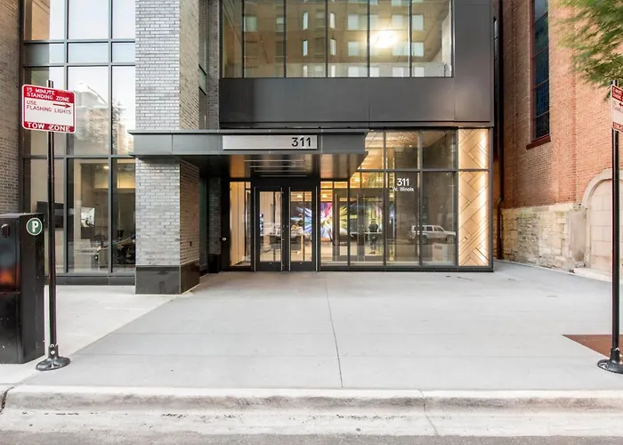 River North 1br W Gym Pool Roof Nr Riverwalk Chi-825 Chicago