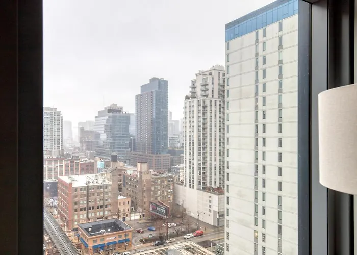 River North 1br W Gym Pool Roof Nr Riverwalk Chi-825
