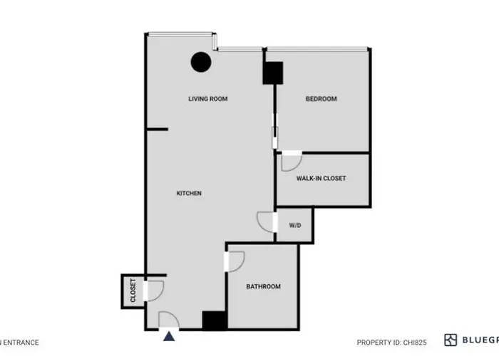 River North 1br W Gym Pool Roof Nr Riverwalk Chi-825 Apartment Chicago